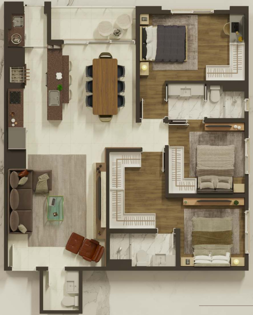 Apartamento  Residencial  Miguel Zabaleta, Zona Norte, Pelotas/RS