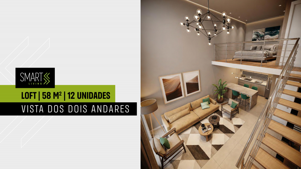 Loft no Smart Living, Centro, Pelotas/RS
