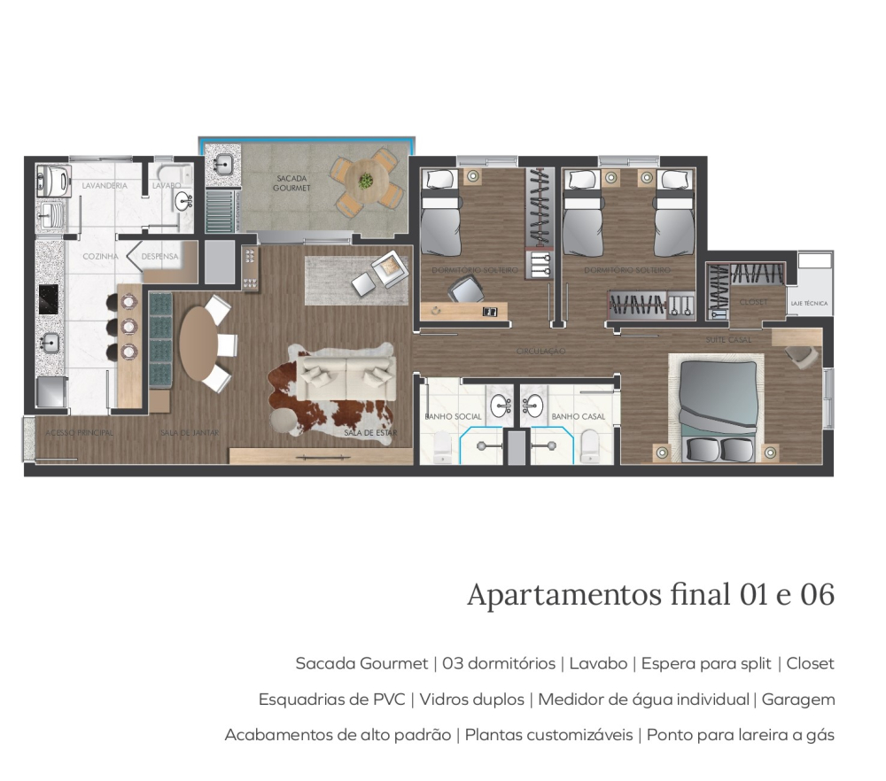 Apartamento no Centro, Pelotas/RS
