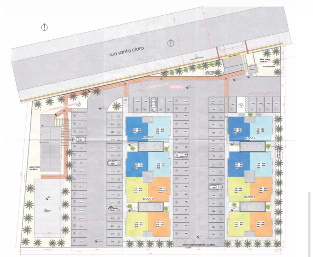 Residencial Santa Clara - apartamento 2 dormitórios