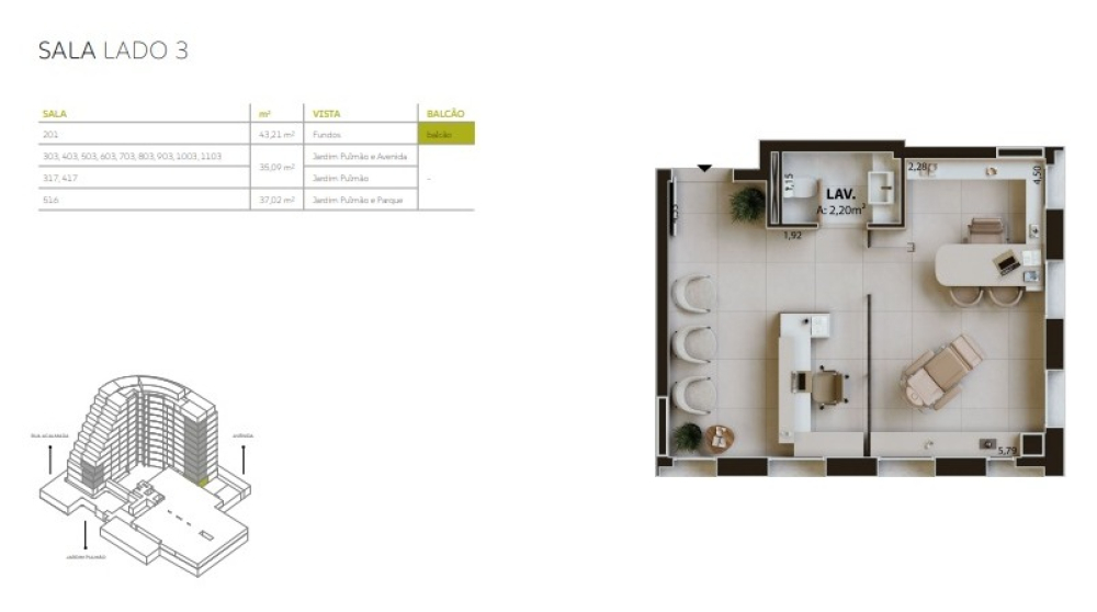 Sala EDRO - Parque UNA