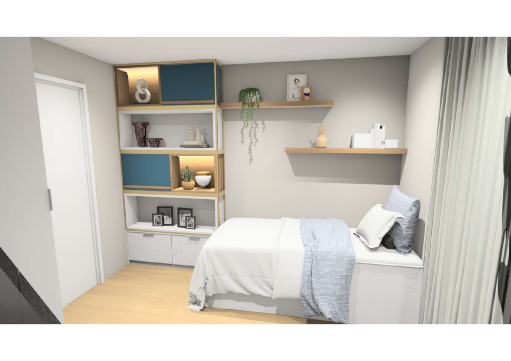 Apartamento mobiliado, Centro, Pelotas/RS