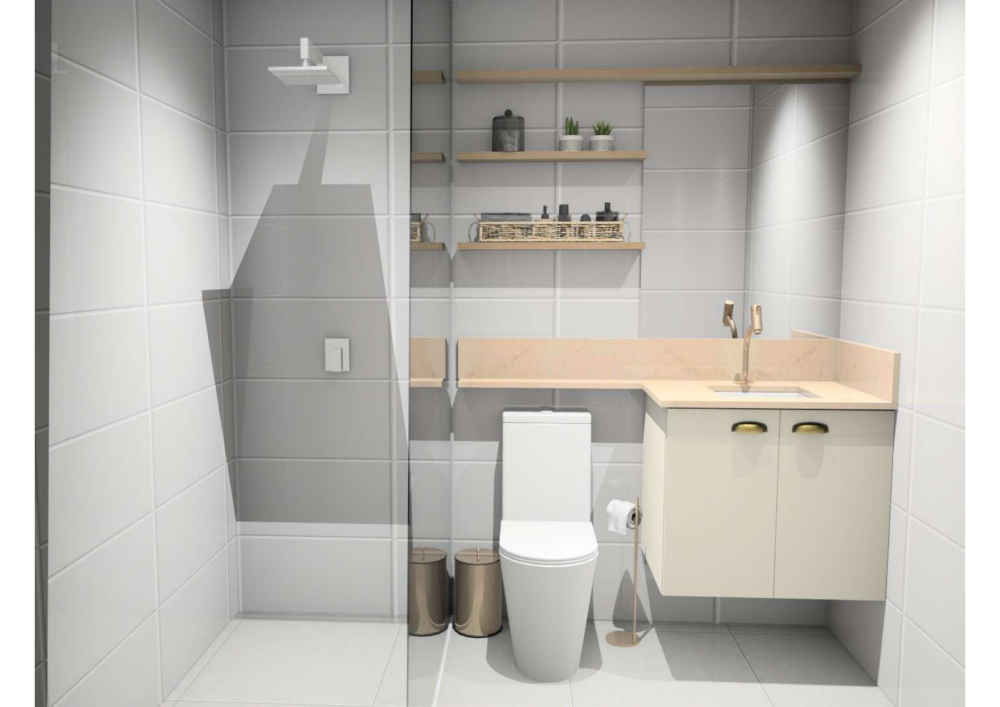 Apartamento mobiliado próximo a Unimed, Três Vendas, Pelotas/RS