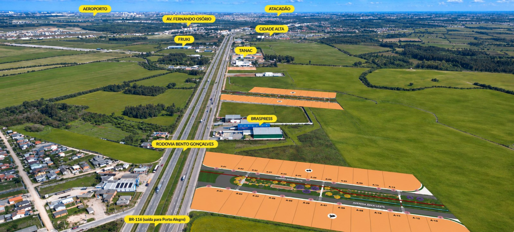 Terreno Empresarial, Vila Princesa, Pelotas/RS